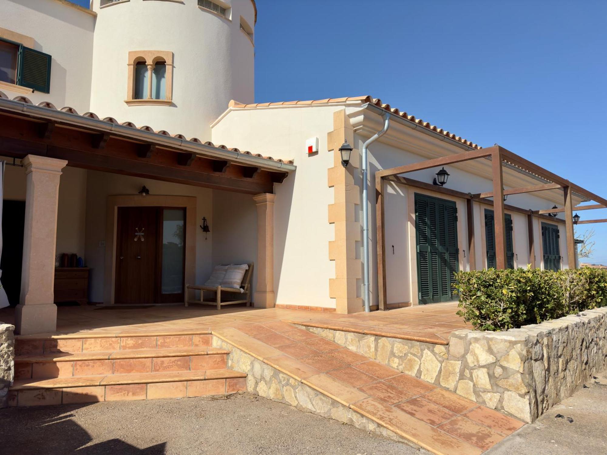 Traumhafte Finca Am Es Trenc Сес Коветес Экстерьер фото